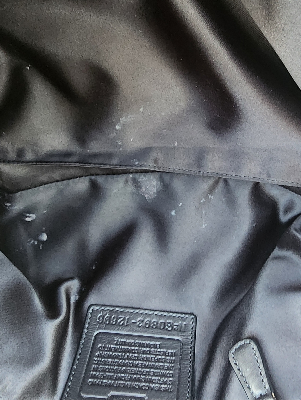 Coach Bonnie Cashin Soho Shoulder Bag, Black Leather, EUC, 2008, 12696 - Picture 12 of 16